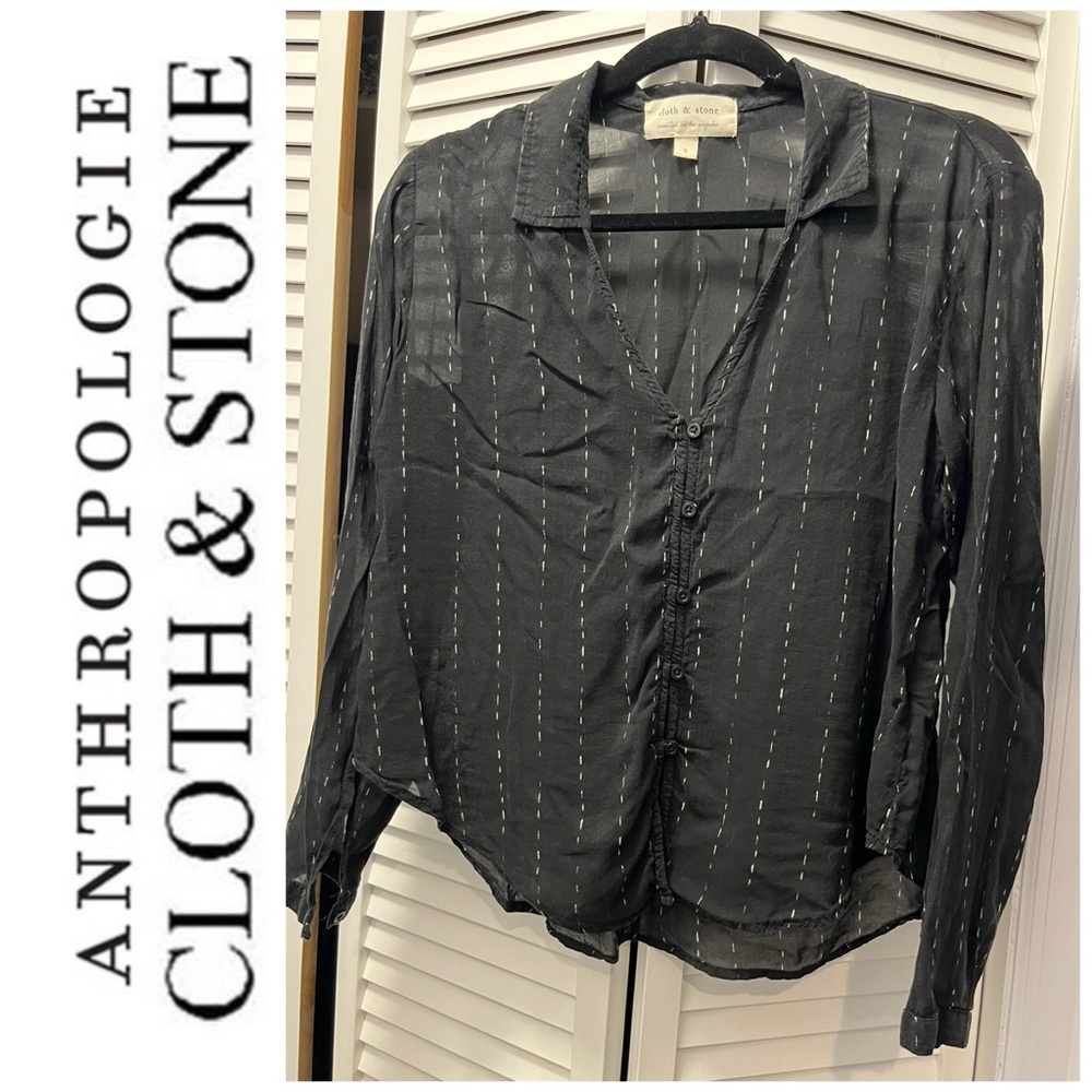 Anthropologie's Cloth & Stone Button Down Blouse